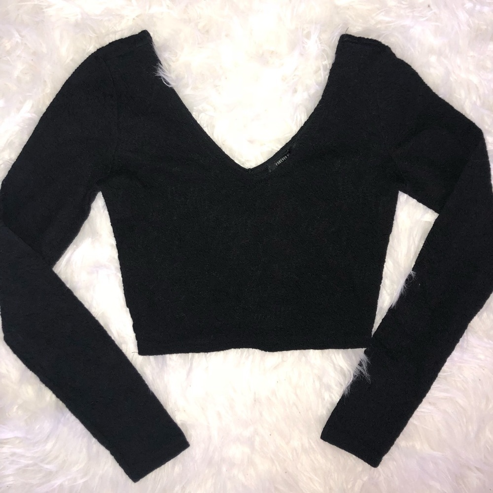 Forever 21 Black Long Sleeve